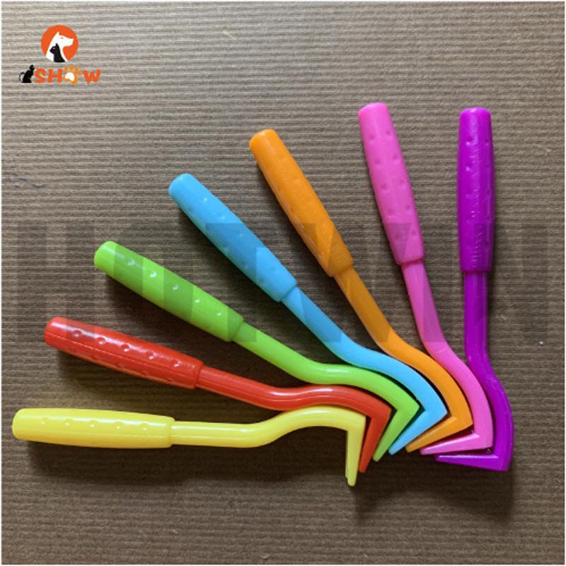 3-цветное средство для удаления вредителей для домашних животных, инструмент для удаления блох, клещей и клещей, чистящие средства для домашних животных, расческа для удаления вредителей, пинцет