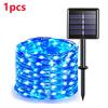 42M400Leds Солнечный светодиодный светильник, уличная гирлянда, садовая гирлянда на солнечных батареях, водонепроницаемая рождественская гирлянда для сада, украшение на открытом воздухе