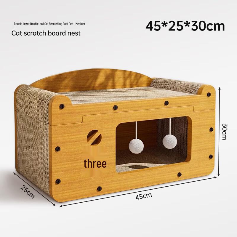 Miaolisi 3-Layer Cat Scratcher House