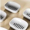 Plastic Soap Box Double-Layer Soap Storage Holder Portable Draining Soap Shelf  Home Bathroom