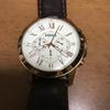Б/у кварцевые наручные часы Fossil из нержавеющей стали fossil