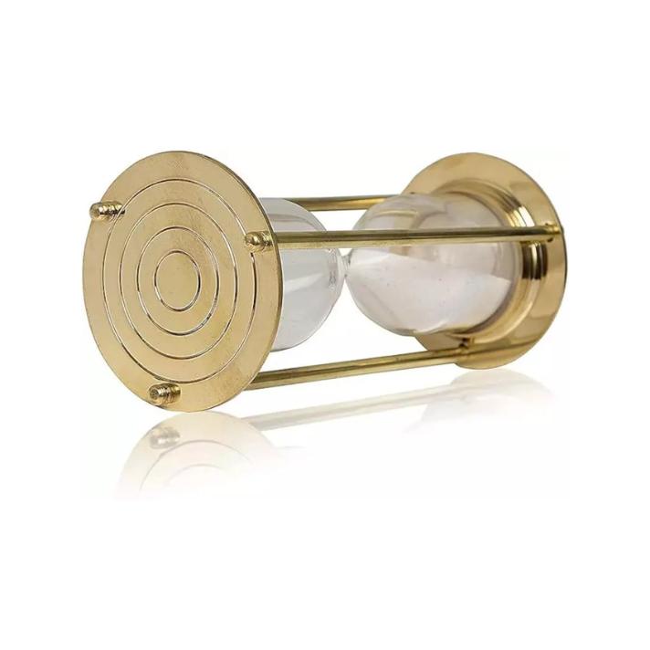 Старинные латунные песочные часы песочные часы песочные часы винтажный рождественский подарок