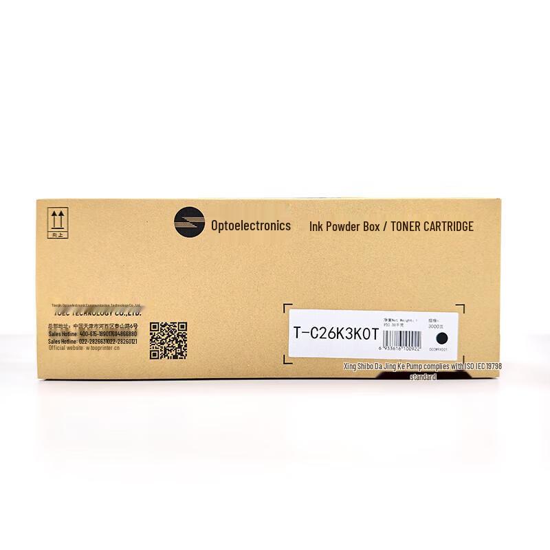 Оригинальный черный картридж с тонером TOEC T-C26K3K0T