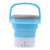 Mini Foldable Washer Mini Portable Bucket Washing Machine with Drain Pipe Adapter for Baby Clothes