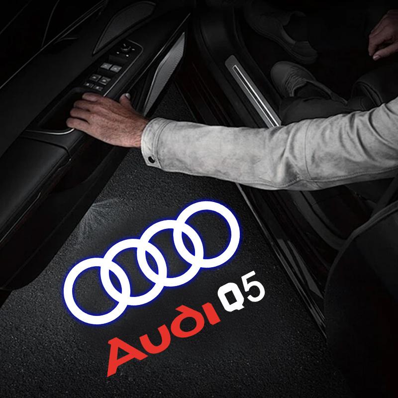 Для Audi S4 Автомобильная Дверь AUDI Приветственный Свет Светодиодный HD Проектор Лампа Для Audi A3 A4 B8 8P 8V A6 C7 A5 Q5 B7 B6 SLINE QUTTRO RS Q3 Q7 S3 S4 S5 S6 S8