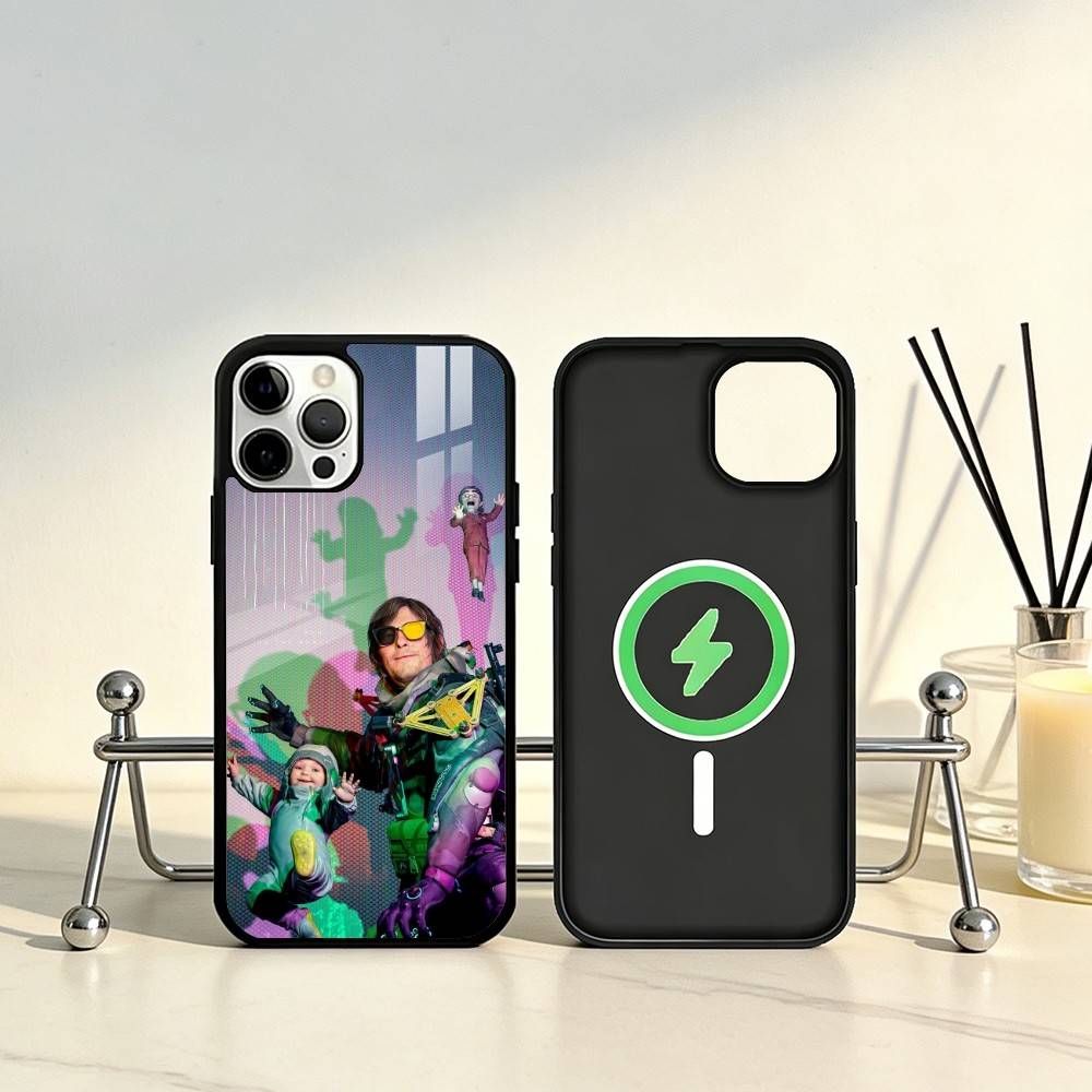 Game Death S-Stranding Phone Case For iPhone17,16,15,14,13,12,11 Plus,Pro Max Magnetic For Magsafe Wireless Charging