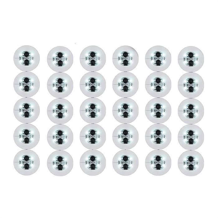 Светодиодные подставки под стаканы, упаковка из 30 светящихся подставок для напитков, светодиодная подсветка для бутылок с этикеткой