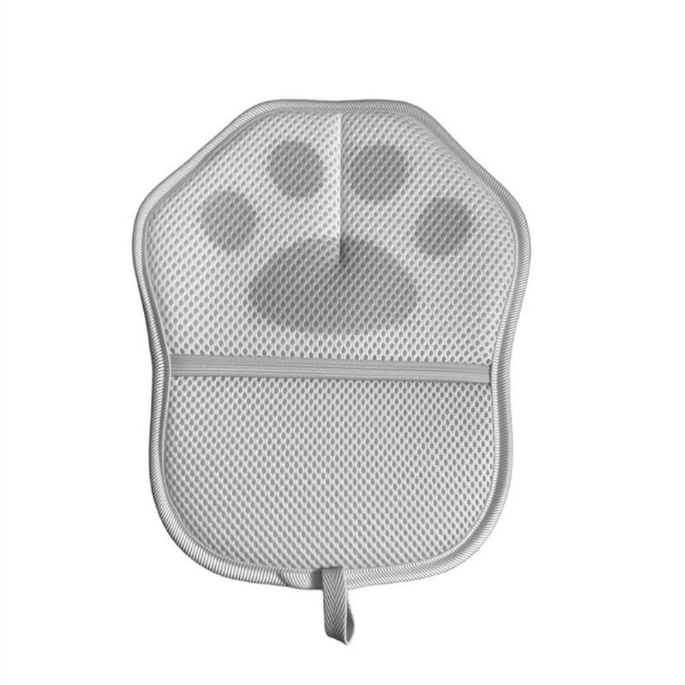 2Pcs Electrostatic Adsorption Pet Hair Remover Cat Paw Cute Electrostatic Gloves Self Cleaning Double-sided Pet Grooming Glove