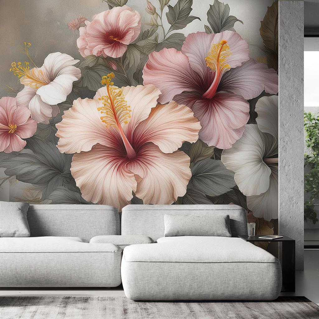 Wallpaper Pink Flower Nature