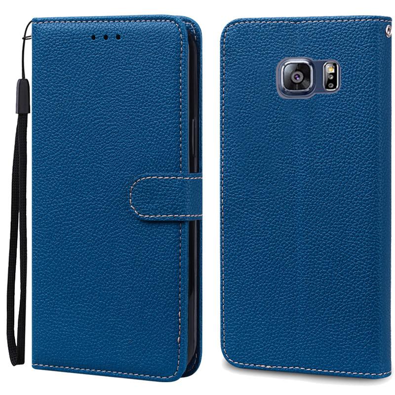 Чехол S6 Edge для Samsung Galaxy S6 Edge, чехол G925, кожаный флип-чехол-кошелек для Samsung S6, чехол S 6 edge, чехол G920, чехол-кошелек Fundas