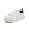 Senda Board Shoes Women's Autumn New Shopping Mall Same Classic and Versatile Thick Bottom Casual White Shoes