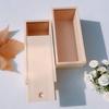 Natural Wood Storage Box Drawer Lid Design Handmade Versatile And Durable Organizer Delicate Texture Storage Solution
