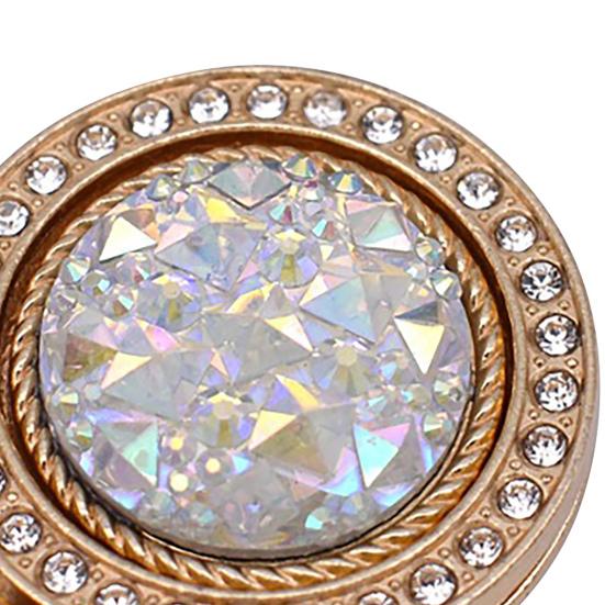 Держатель-кольцо для пальца, Металлический универсальный с вращением на 360 градусов, Стразы, Кольцо для телефона в виде карманных часов