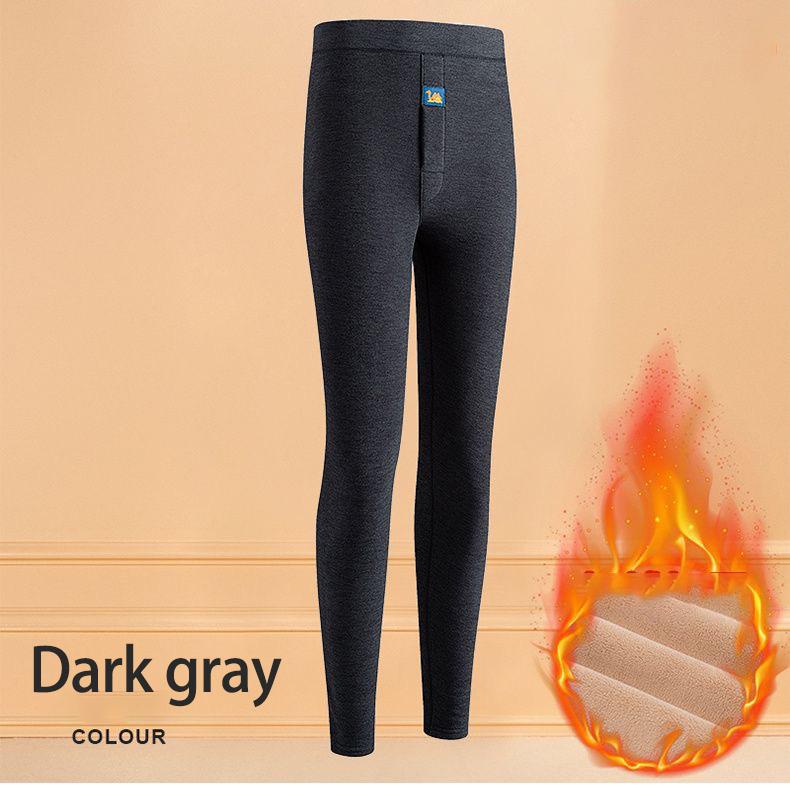Термобелье Мужская Зимняя Одежда Флис Сохраняющие Тепло Брюки Мягкие Удобные Трусы Домашняя Одежда Дышащие Термо Леггинсы