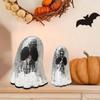 Disco Ghost Halloween Decoration Ghost Disco Ball Table Ornaments For Home Party Bar Indoor Outdoor Use