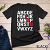 Алфавит АБВ Я люблю тебя День святого Валентина Сердце Мальчики Девочки Футболка