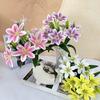 Lily Blossom Lifelike Arrangements For Wedding Venue Decor And Photography Props