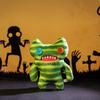 Светящаяся милая плюшевая игрушка-монстр: Забавная фигурка кролика с зубами