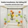 Hanging Bird Rotating Windmill Interactive Bird Cage Toy for Chewing  Bird Cage Use
