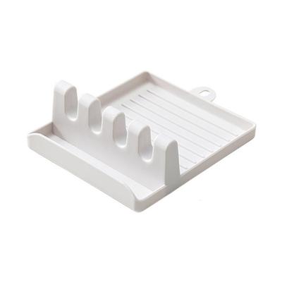 1 шт., модная вилка, лопаточка, нескользящая пластиковая посуда, держатели для ложек, подставка для крышки горшка