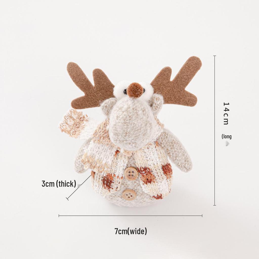 Элегантный трансграничный рождественский гном-кукла в подарок - Украшение Рудольф на длинных ногах