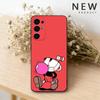 Cute CupHead And MugMan phone Case For Samsung S26,25,24,21,22,23,30,20,Ultra,Plus,Fe,Lite Black Soft Cover