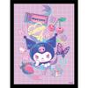 Kuromi Mood Framed Poster