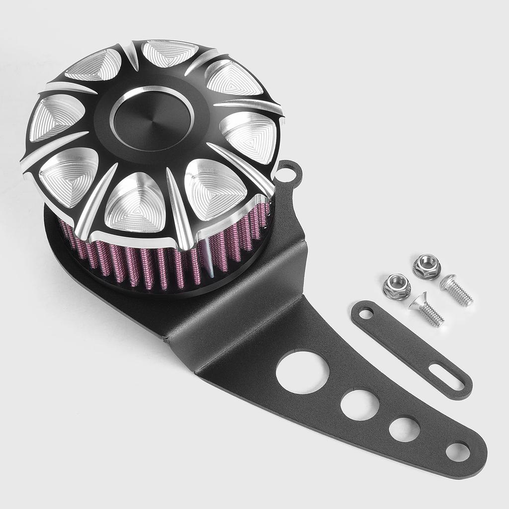 WOOGA Motorcycle Air Cleaner Air Filter Intake Air Purifier Trim Cover Right Engine Upper Cover for Honda Rebel CL250 CL300 Parts CMX250/300 2017-2024