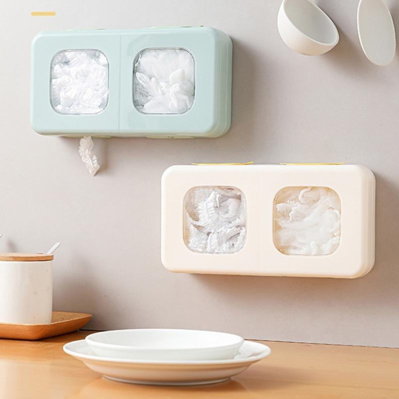 Multifunctional Cling Film Storage Case Accessory for Home Use Accommodates Various Sizes Stylish Designs Decoration
