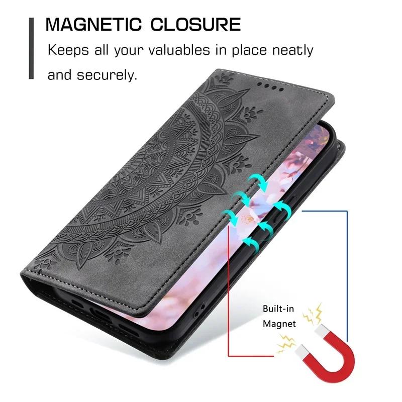 Чехол K 60 для Xiaomi Redmi K60 Pro Флип-чехол для Redmi k60E K50i Ultra K40S K30 K20 Pro С магнитной застежкой Роскошный кожаный чехол Coque