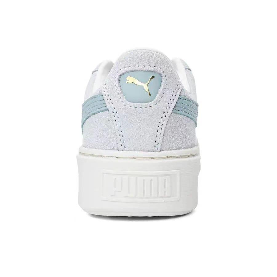(WMNS) PUMA Suede Platform Core 'Grey Blue' Women's 363559-14