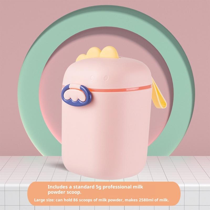 Коробка для детской молочной смеси Портативная для прогулок Большая вместимость Контейнер для хранения закусок с субизоляцией Контейнеры для еды