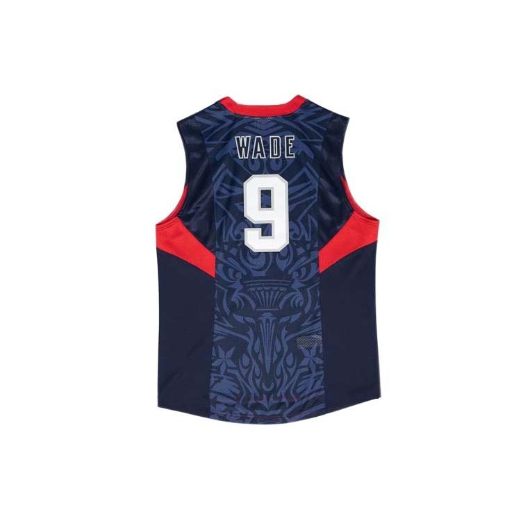 Mitchell & Ness NBA Authentic Jersey 'Team USA - Dwyane Wade 2008' Men's AJY44385-USA08DWANAVY