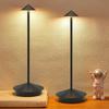Portable Led Cordless Lamp Table Light 2 Pack, Rechargeable 6000mAh Battery Outdoor Table Lamp for Dinning Restaurant Patio Bedroom Camping, IP54