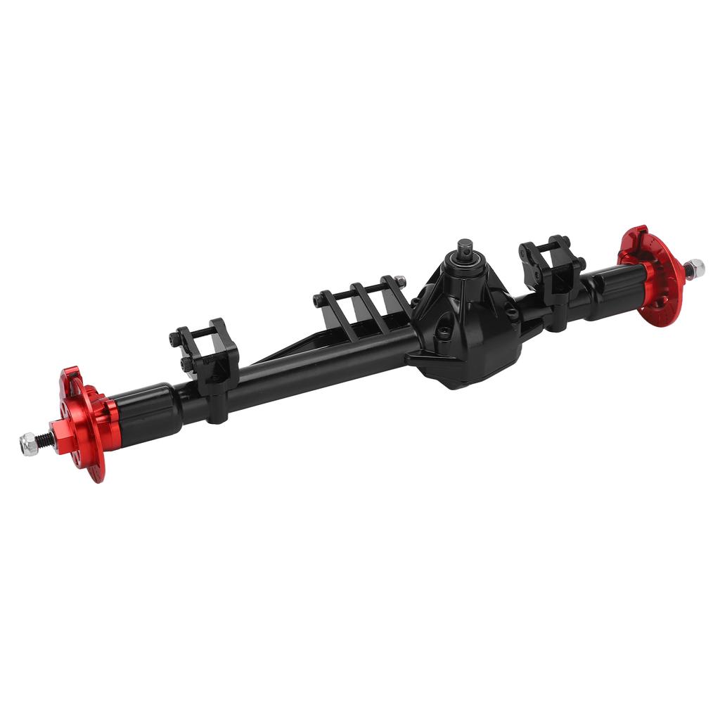 Металлическая сборка заднего моста для радиоуправляемой машины AXIAL RBX10 Ryft 110, запчасти и аксессуары для модернизации(Черный Красный )