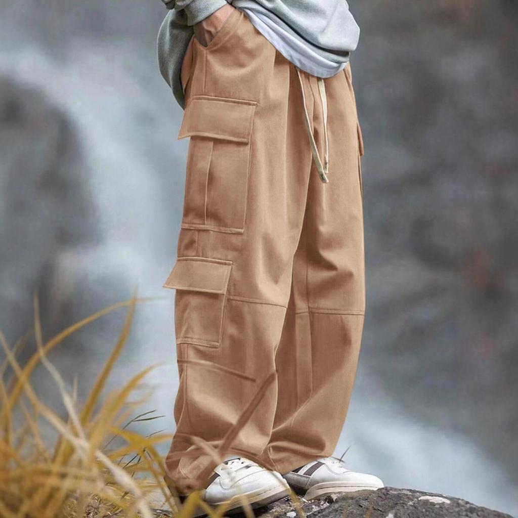 Tactical Pants for Men Lightweight Multi Pockets Army Cargo Work Pants Men's Outdoor Treking Hiking Pants Casual Loose-Fitting Trousers