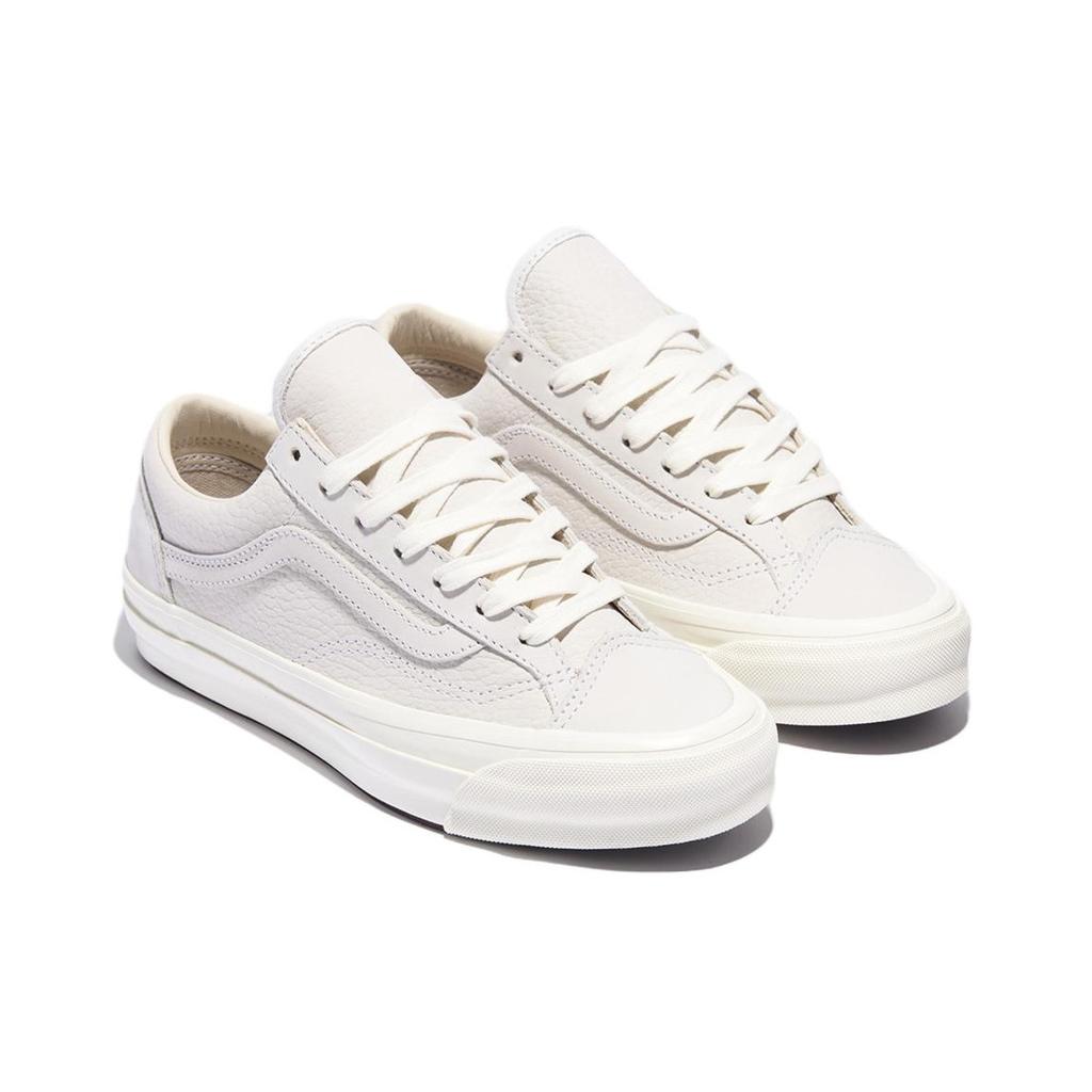 Vans Премиальные LX Old Skool 36 Удобные Низкие Кеды для Скейтбординга Унисекс Белые VN000D57WHT1