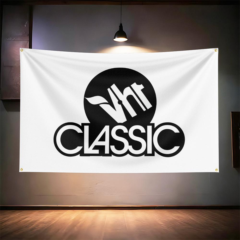 Rock Music Flag 3x5ft For Vh1 Fans Banner Hd Print Brass Grommet Garage Bedroom Living Room Dorm Wall Decor Tapestry