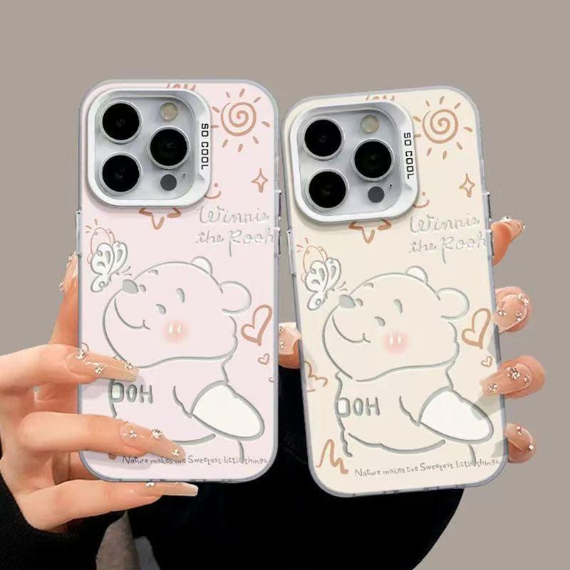 Винни-Бабочка подходит для чехла на телефон Apple 11 iPhone11/11/11/promax защита от падения мультяшный