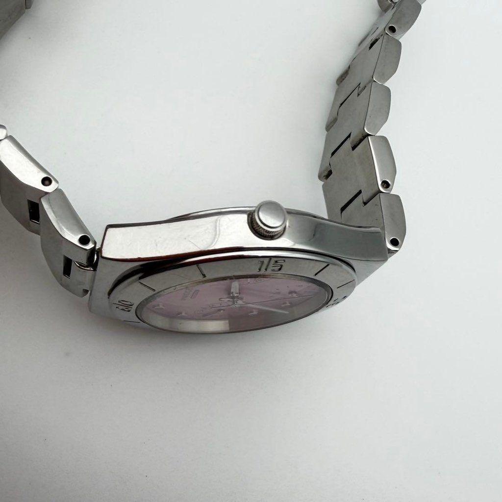 Used [New Battery] CITIZEN WICCA Ladies Pink Wristwatch