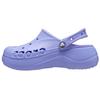 Baya Platform Clog Comfortable Versatile Women Clogs Purple 208186-5PY