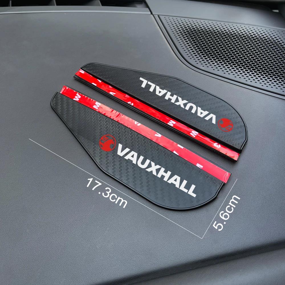 Soft Rubber Auto Rearview Mirror Rain Eyebrow Rainproof Blades Cover For Opel Vauxhall Astra J K Crossland X Grandland Insignia