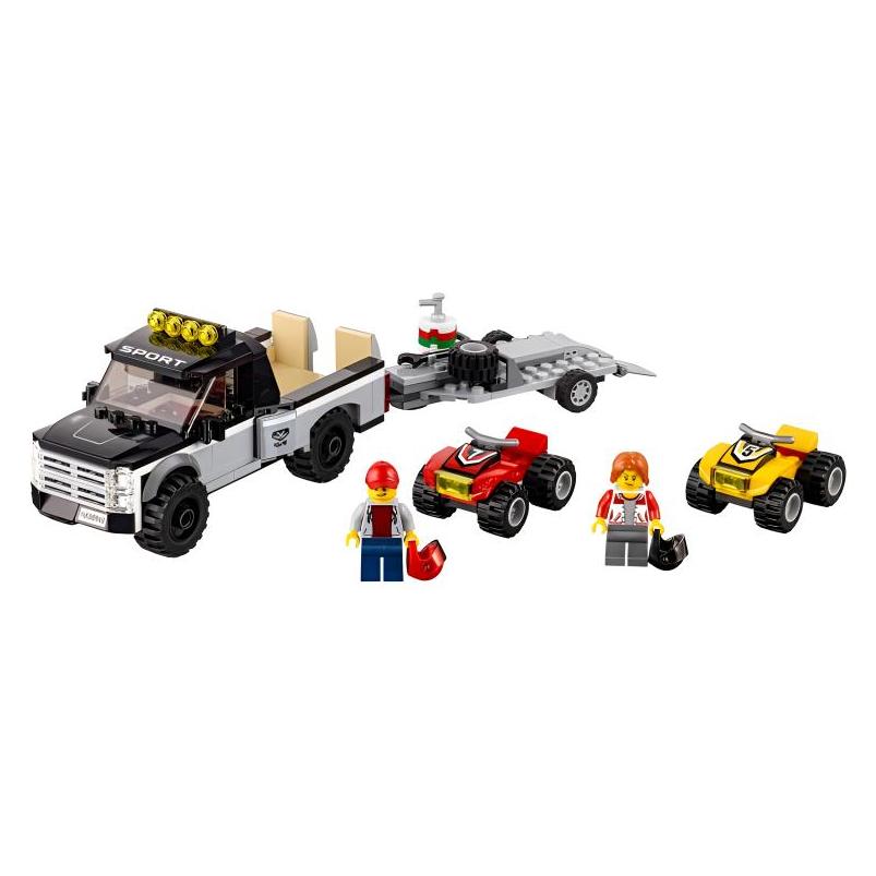 LEGO All Terrain Racing Team, City Collection Plastic Building Blocks 239pcs 60148
