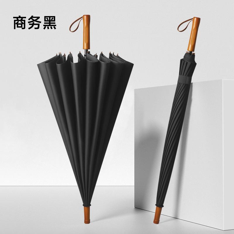 Wooden Handle High-end Umbrella Men's Large Golf Umbrella Umbrella Umbrella Umbrella