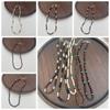 Boho Turquoises Beaded Necklace Jewelry Accessories Wooden Choker Sweet Coconut Shell Necklace  Men