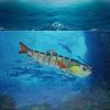 13cm Multi-Section Fish Lure, 22g, 8-Segment Hard Bait for Sea Fishing, Model HS072