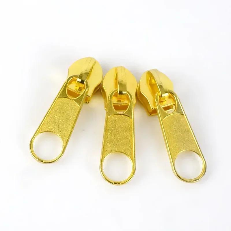 Meetee 5/10/20 шт. 5# Бегунок для молнии для нейлоновых молний Пластиковые спиральные молнии Головки бегунка Ремонтные наборы DIY Швейные аксессуары для одежды