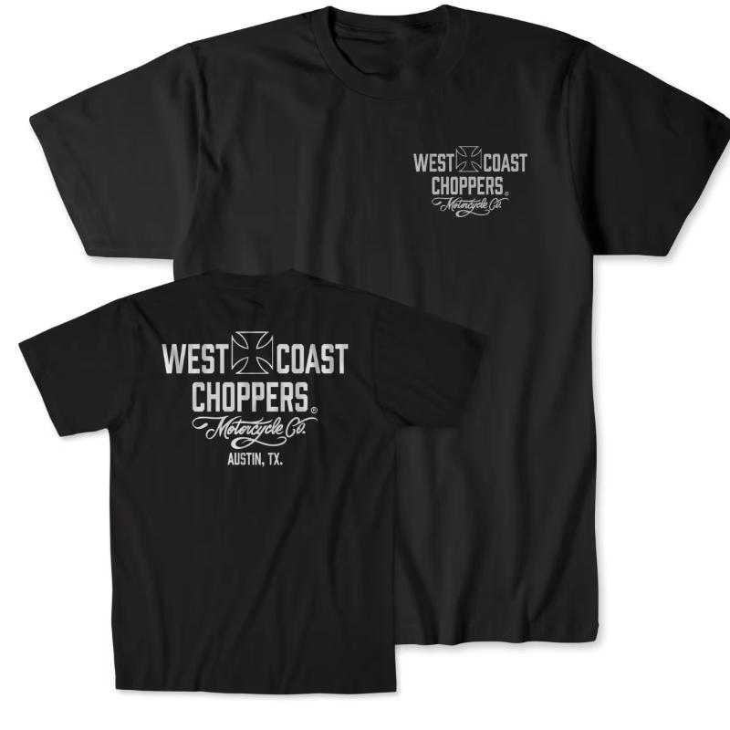 Hot West Coast Choppers Graphic Cotton Tshirt Unisex Summer Short Sleeve Fashion Brand Tee Luxury Casual Vintage Tees 2026 New