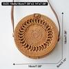 Square Round Mulit Style Straw Bag Handbags Women Summer Rattan Bag Handmade Woven Beach Circle Bohemia Handbag New Fashion
