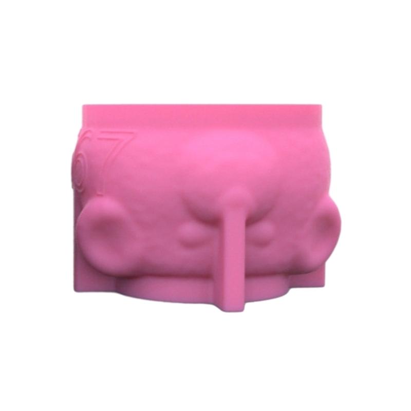 Cute Bear Silicone Mold Succulent Flower Silicone Mold for Crafts Unique Succulent Candle Holders